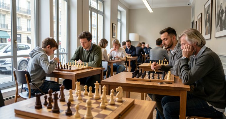 Club d'échecs à Paris et en ligne : guide complet 2026