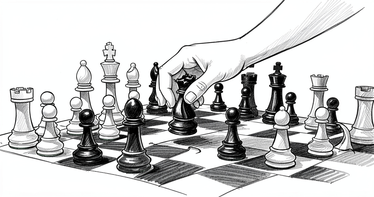 Variante Dragon de la défense sicilienne avec le cavalier noir en f6 et le pion g6.