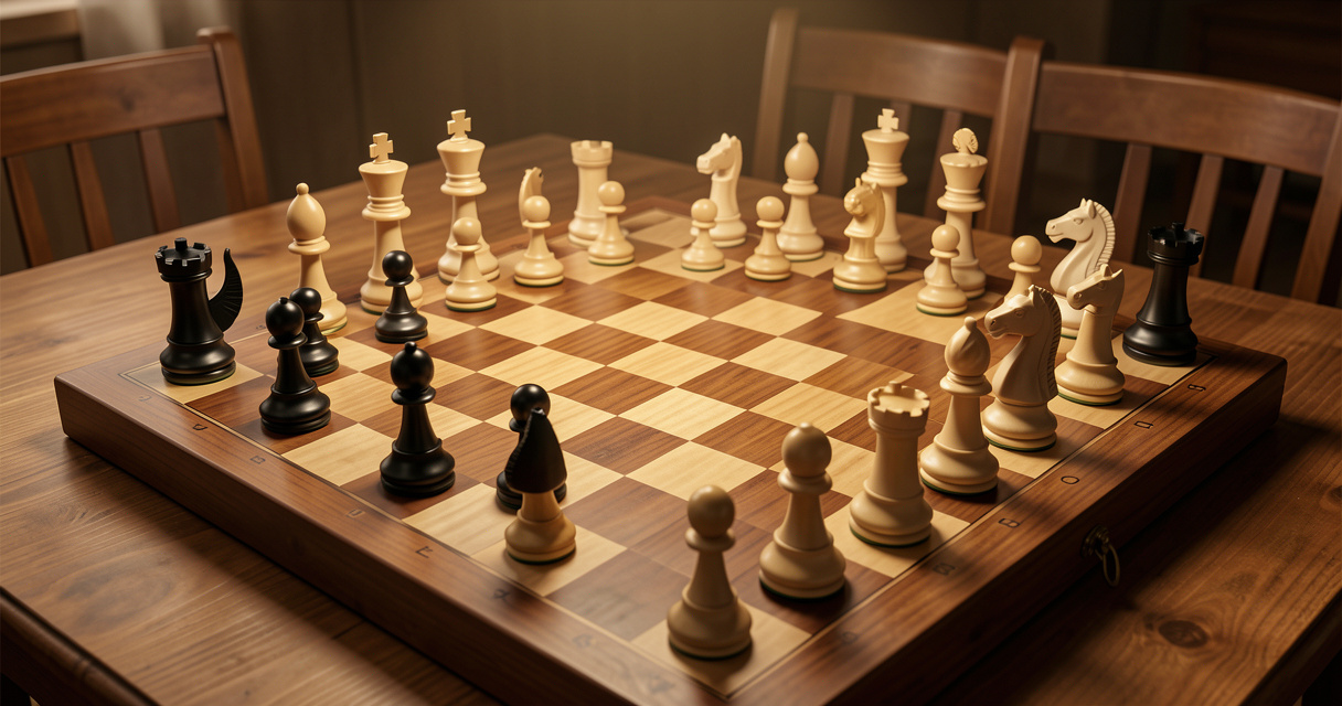 Position d'échecs illustrant une attaque tactique contre un roi roqué.